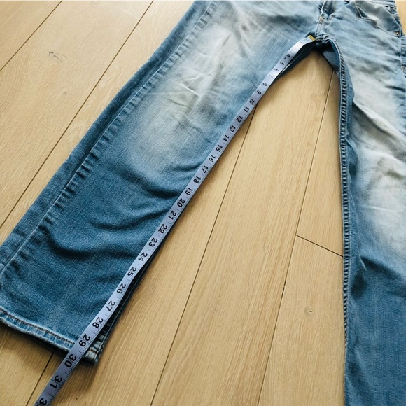 Guess Vermont Slim Light Wash Jeans Size 30x32 - Picture 8 of 13